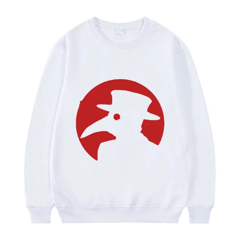

Japanese Occult Plague Doctor Unisex Print Sweatshirt Men Casual Hipster Funny Pullover Women Comfortable Crewneck Tracksuit