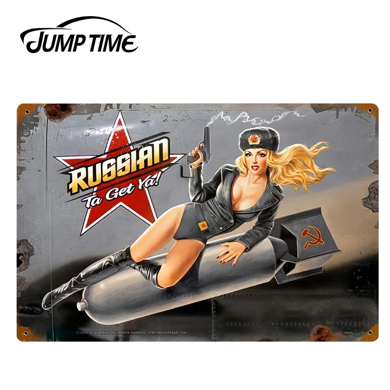 JumpTime 13 см x 8 6 в стиле ретро с изображением русского носа привлекательная красивая