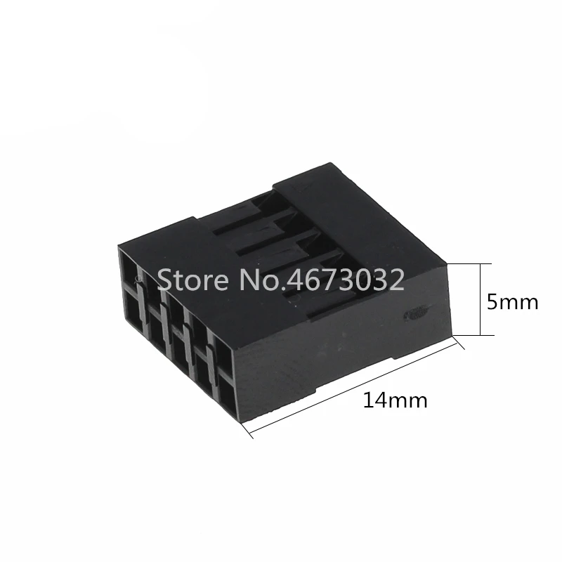 20 шт. для разъема dupont 4 6 8 10 12 14 16 pin двухрядный 2x3 2 54 мм пластиковый корпус сквозное