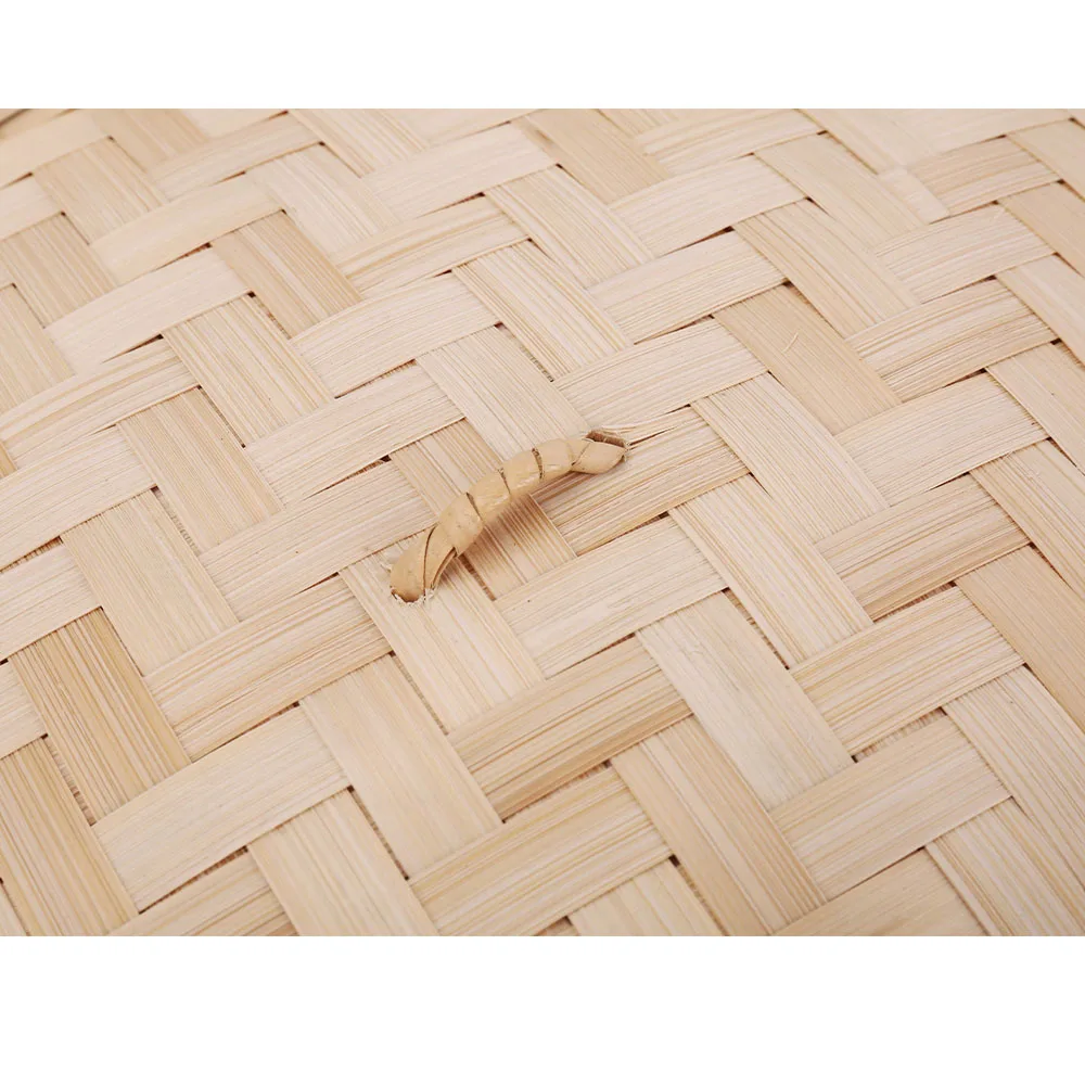 

Bamboo Steamer Weaving Cooker Basket Tools With Cover Set Kitchen Cooking Steam For Vegetable Sum Snack Fish Egg Rice Dumpling