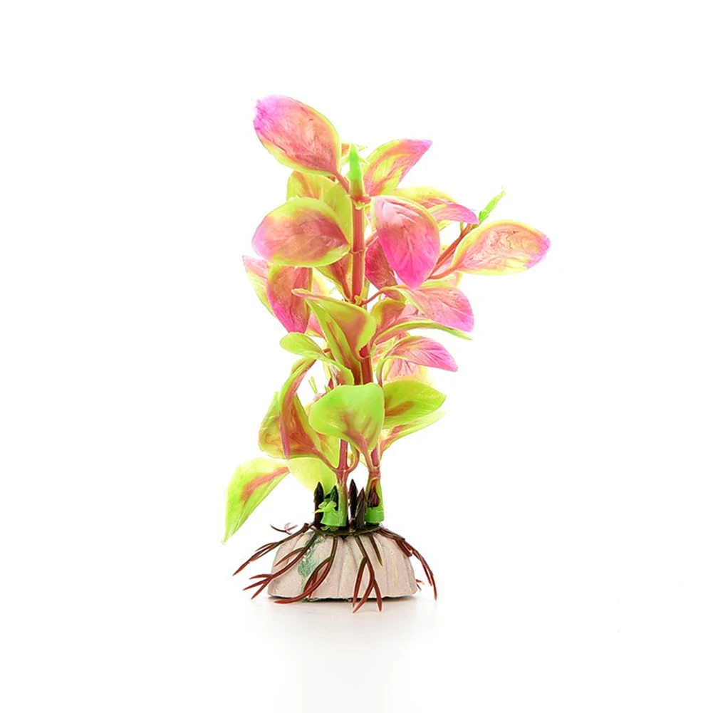 Искусственные растения для аквариума воды тропические пластиковые аквариумные