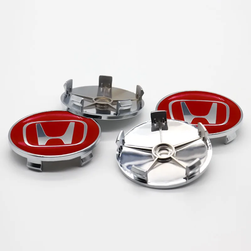 

For Honda-logo car personality modification styling accessories, 4pcs 60mm car logo wheel center hub cover badge cover