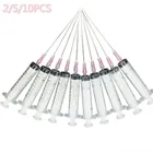 Пластиковый шприц 10 мл + длинная тупая игла для заправки чернил HPCanon