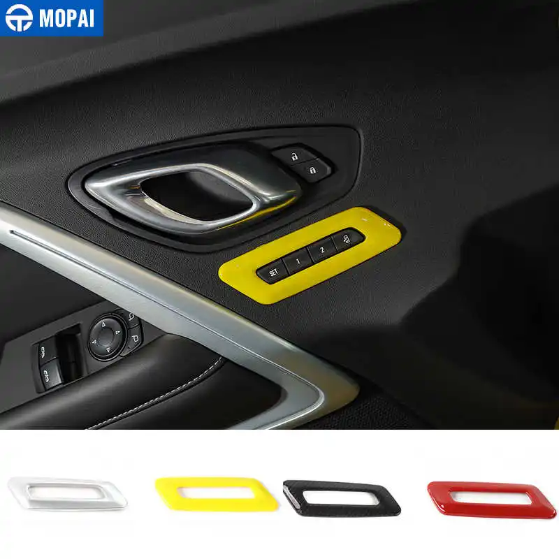 Кнопки управления сиденьями MOPAI с памятью для автомобиля декоративные кольца