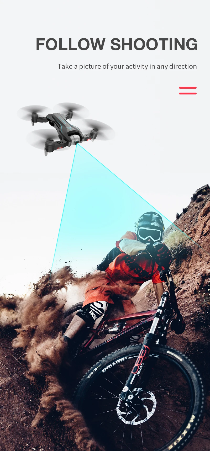 Радиоуправляемый квадрокоптер S20 Дрон gps 4K HD Двойная камера 5G wifi FPV складной селфи Дрон профессиональный оптический поток 500 м дальние расстояния