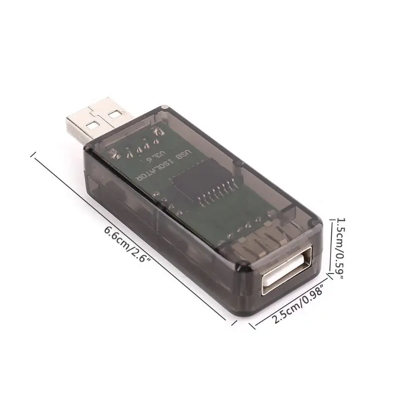

USB To USB Isolator Industrial Grade Digital Isolators With Shell 12Mbps Speed ADUM4160/ADUM316 USB Isolator