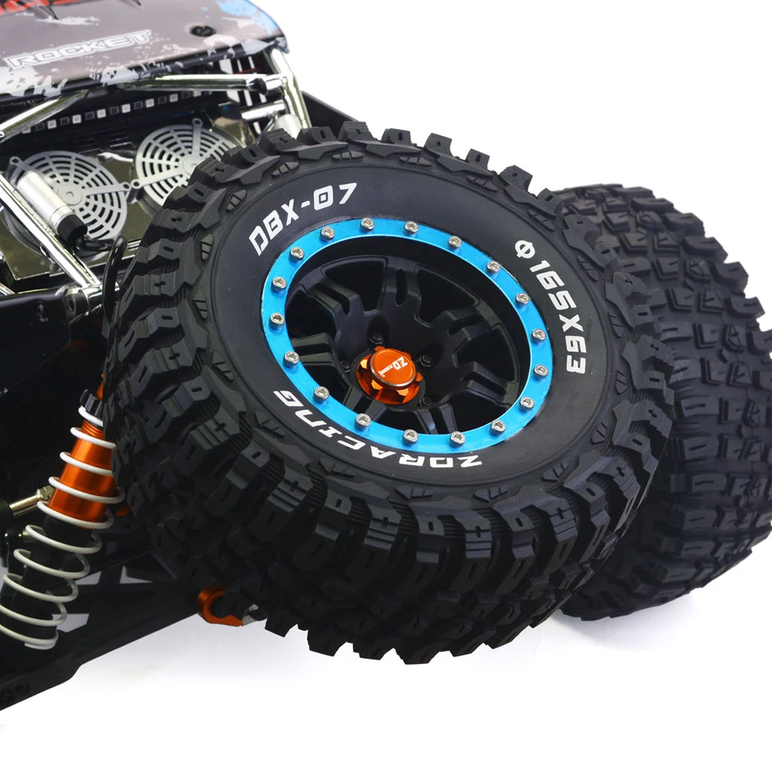 ZD Racing DBX-07 1/7 2 4G 4WD Радиоуправляемый автомобиль 80 км/ч высокоскоростной