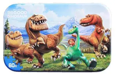 1 Оригинальные disney Pixar Toy Story 4 60 ломтик Маленький кусок детские игрушки-головоломки деревянные головоломки игрушки для детей подарок на день рождения - Цвет: 1