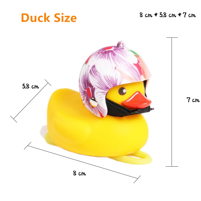 Детский велосипедный Звонок желтая утка Невидимый Электрический гудок утенок