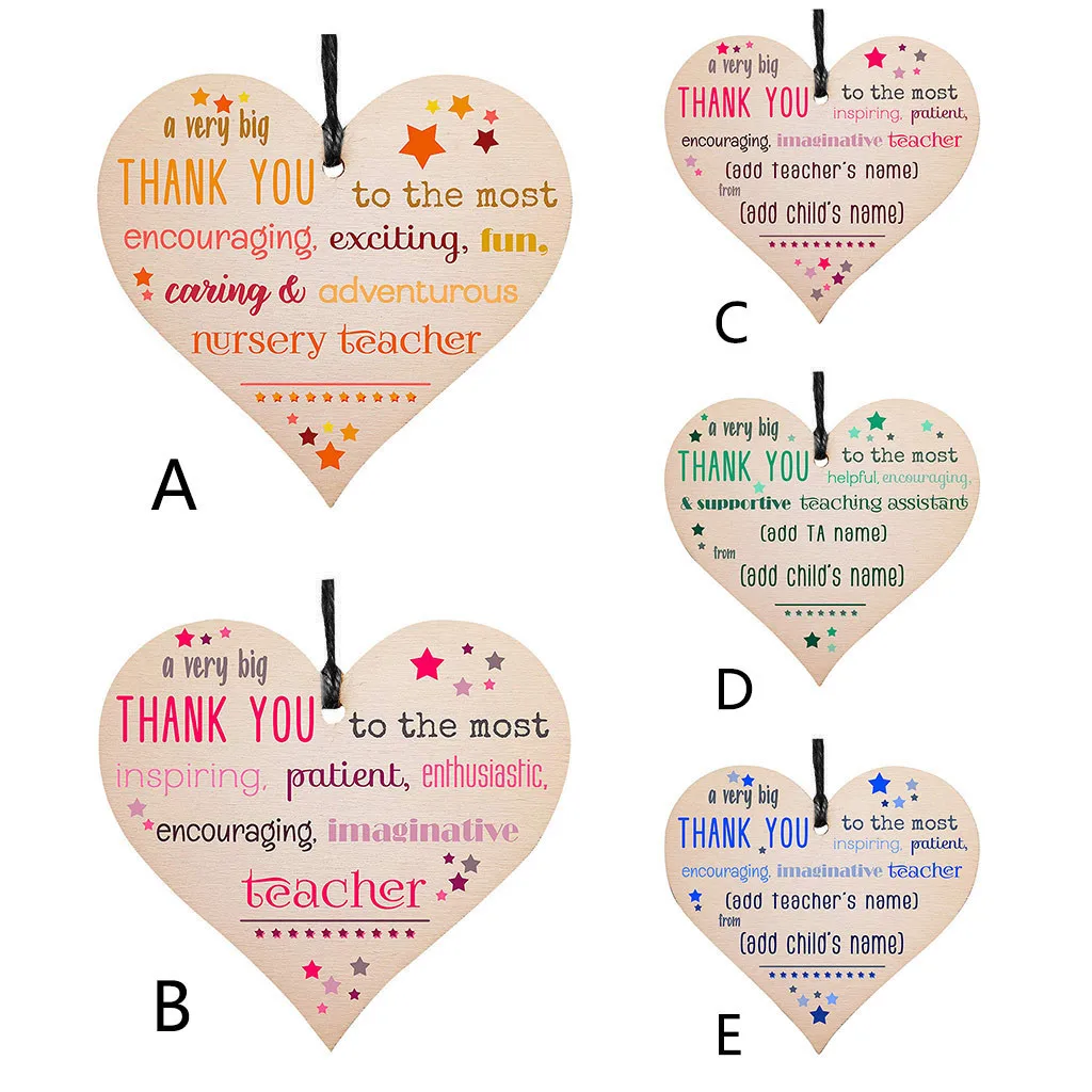 Деревянная подвесная табличка в форме сердца ручной работы подарок очень