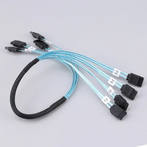 Кабель SATA SAS 6 Гбит/с 4/6 портов