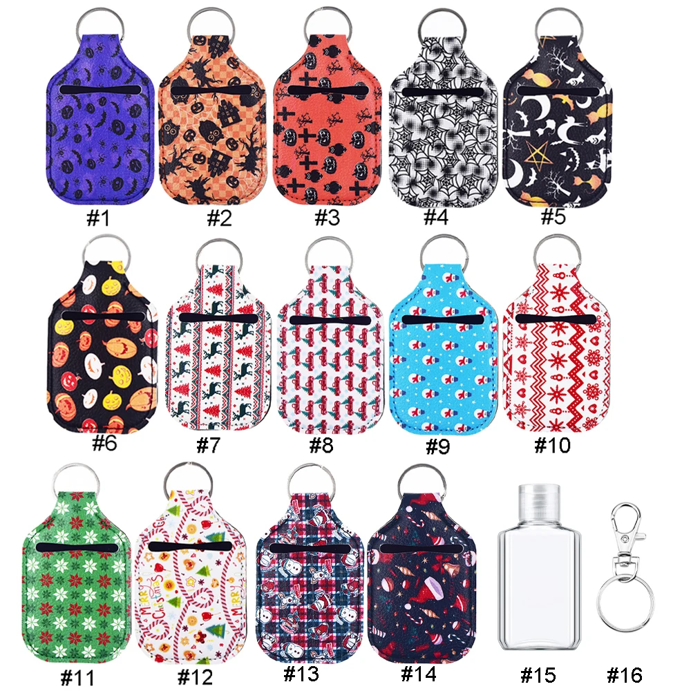 Неопреновое дезинфицирующее средство для рук с принтом паука держатель бутылки