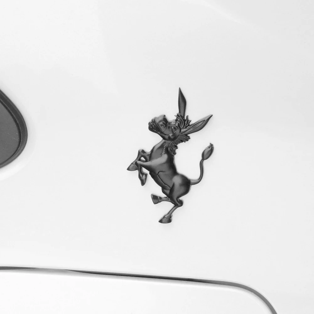 Автомобильная наклейка DSYCAR Donkey эмблема значок 3D Премиум металлическая
