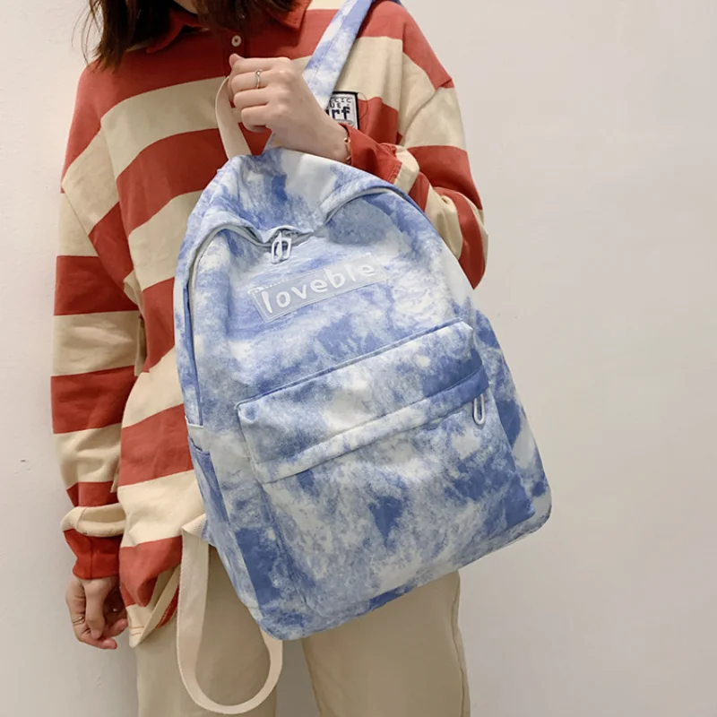

Schoolbag Female Korean High School Rucksack Simple Campus Japanese Cute Girl Backpack Backpacks for Women