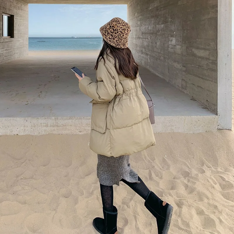 

Thick Warm Female Short Parkas Women's Coats Jackets Warm Cotton-Padded Clothes Girls Winter Outerwear