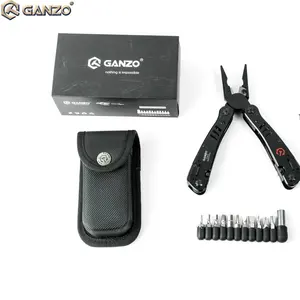 Мультитулы Ganzo G302B, многофункциональные плоскогубцы, наборы мини-инструментов для резки кабеля, провода, складной нож для повседневного использования, многофункциональные плоскогубцы