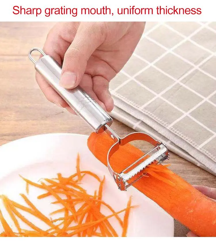 

Stainless Steel peeler Multifunctional Vegetable Fruit Potato peeler Carrot melon Grater slicer Kitchen Accessories Kitchen Tool