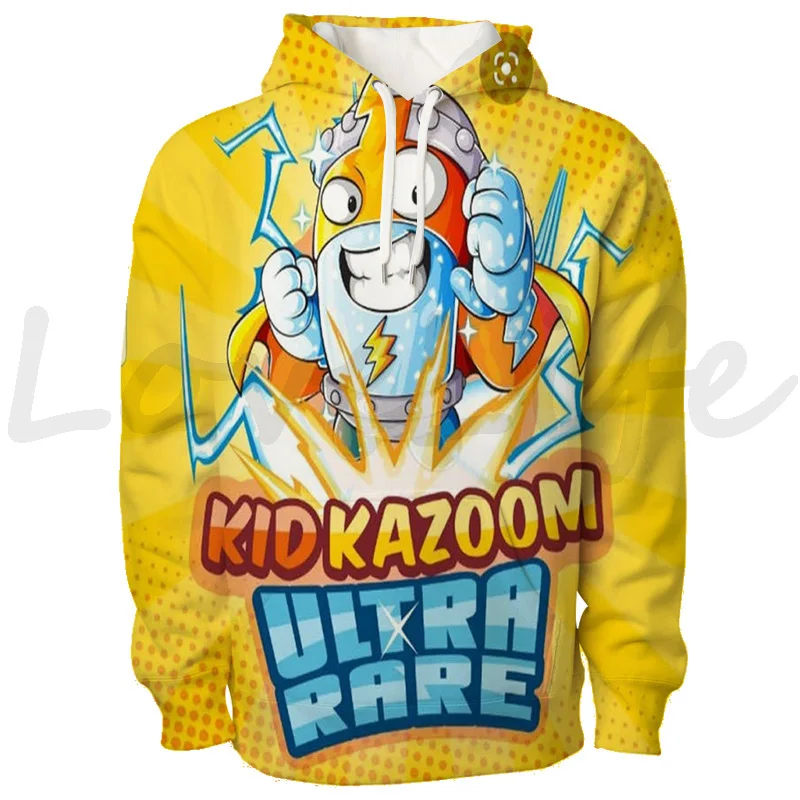 

Hot Superzings Serie 6 3D Hoodie Kids Pullover Boys Girls Sweatshirt Unisex Casual Hoodies Superzings Sportswear Teens Outerwear