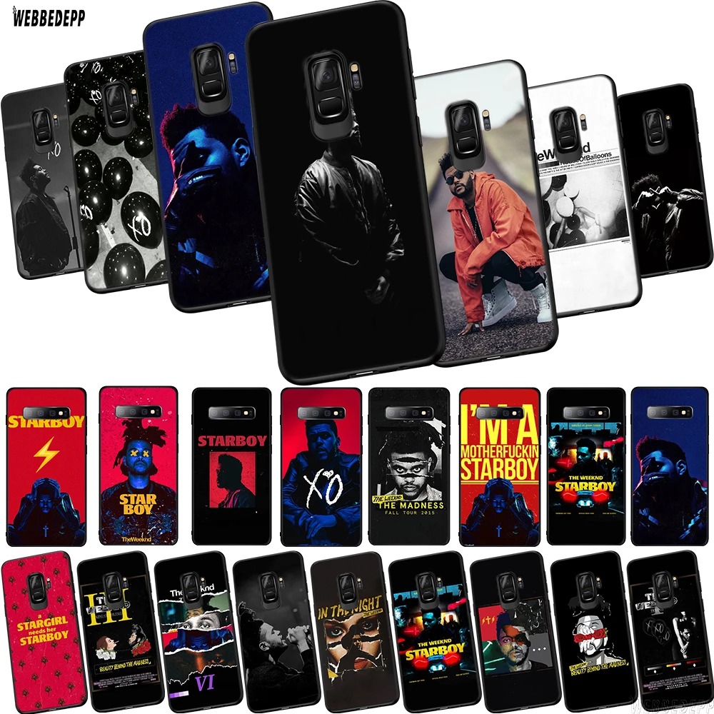 Q14 The Weeknd ТПУ чехол для телефона Samsung Galaxy S6 S7 Eege S8 S9 S10 Plus S10e мягкий чехол|Бамперы| |