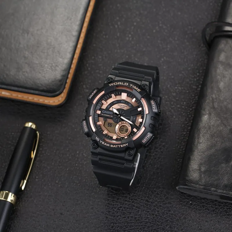 

Оптическими зумом Casio Часы AEQ-110W-1A3