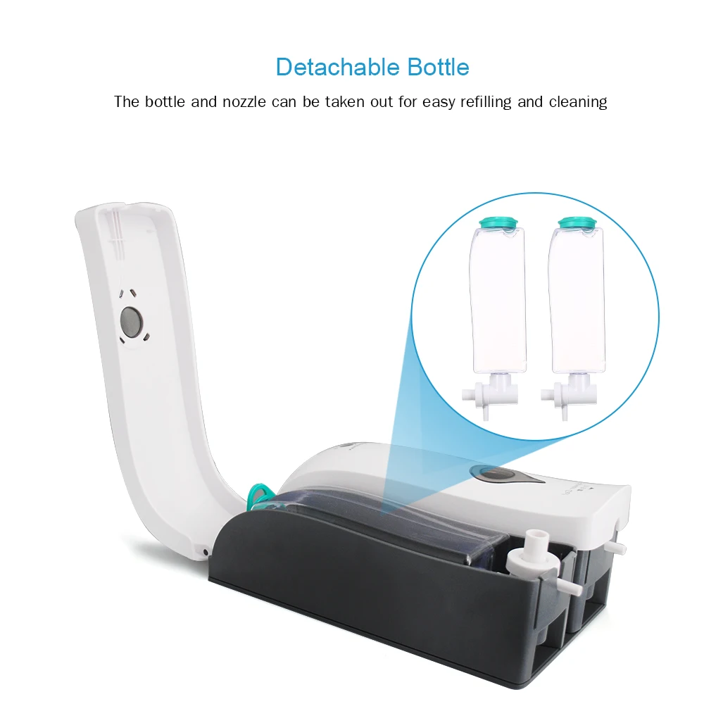 Настенный ручной дозатор для мыла 300 мл * 2 двухсторонний геля душа и жидкости