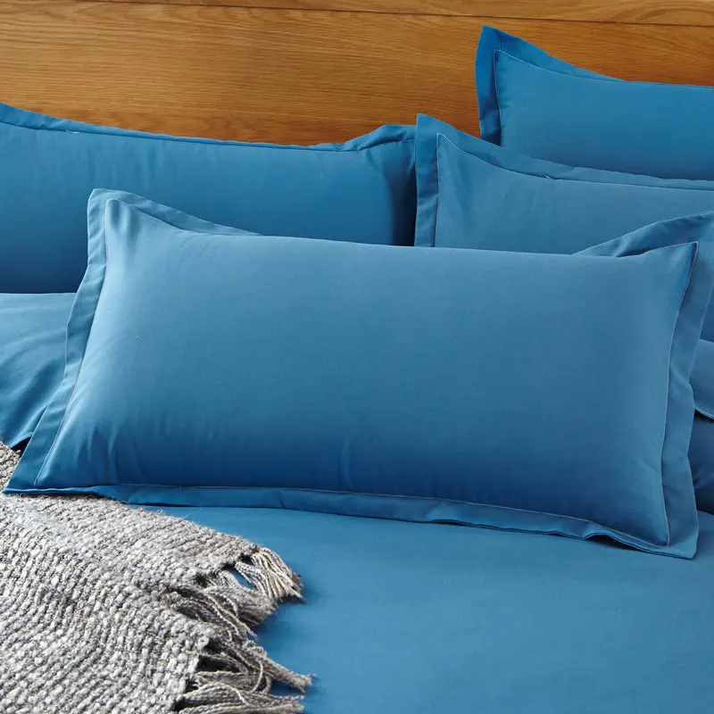 48x74 см 2 шт чистый цвет полиэстер наволочки для подушки Наволочки кровати Набор