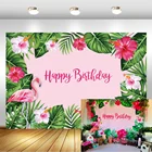 Mehofoto декорации с Фламинго день рождения фон розовый фолраль фото фон Весна Баннер фотография фон