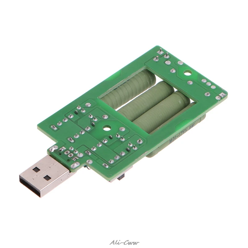 USB электронный резистор сопротивления нагрузки Регулируемый 15 тестер