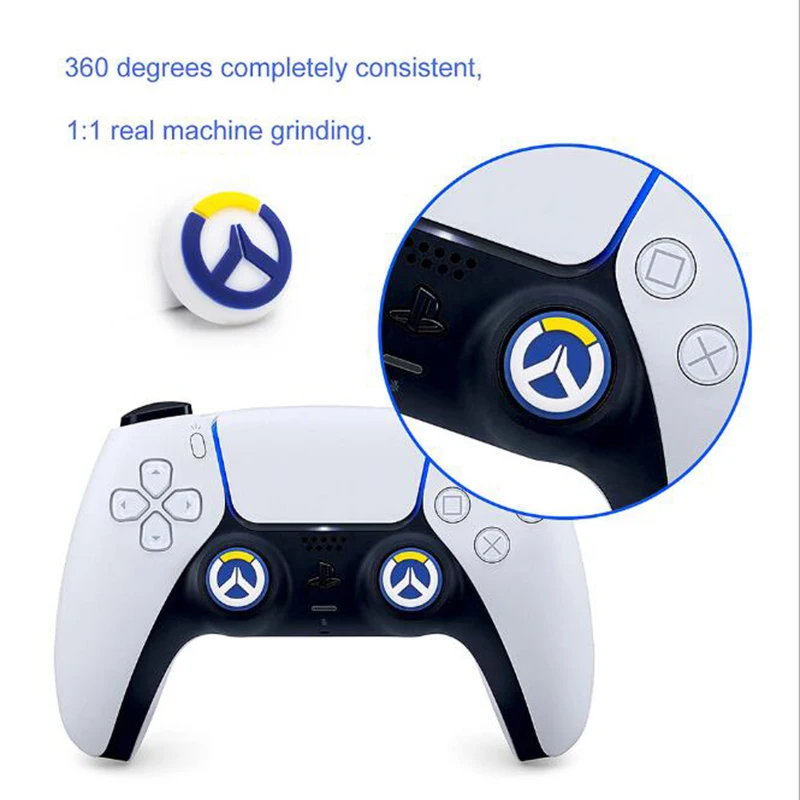 Силиконовый чехол для джойстика Overwatch контроллера Sony Dualshock 5/4/3 PS5 PS4 PS3 Xbox 360 Switch Pro |