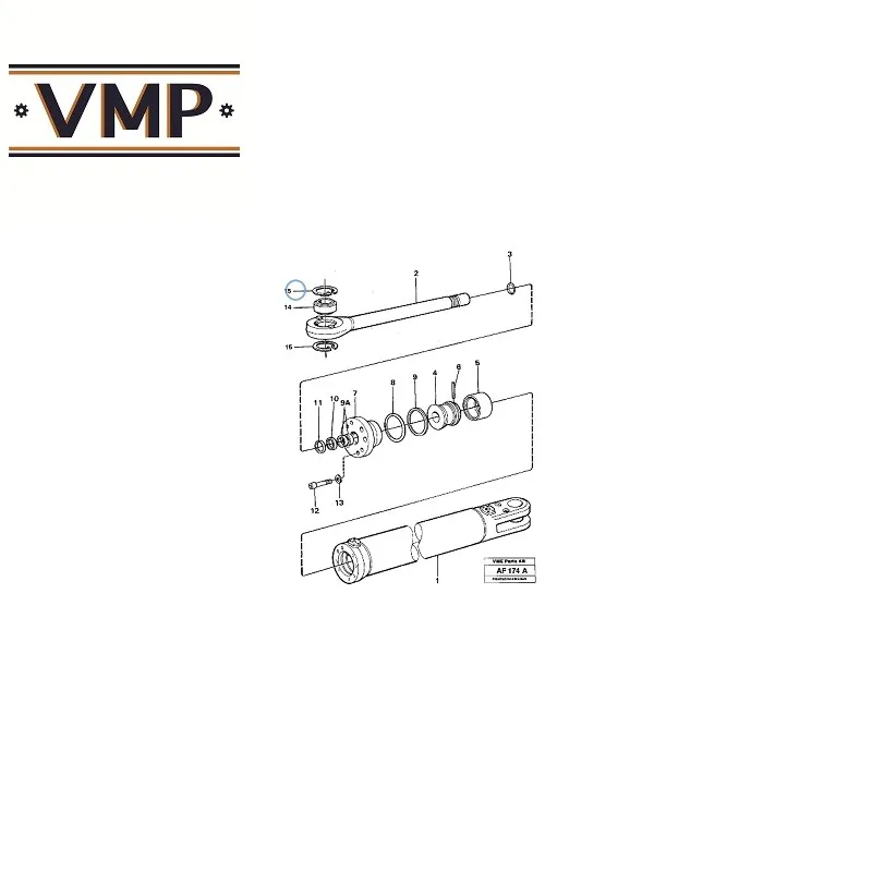914538- Пружинное кольцо для колесных погрузчиков EC130 EC150 EC200 EC230 EC300 EL70 EW200 EW230 L30 L50 L70