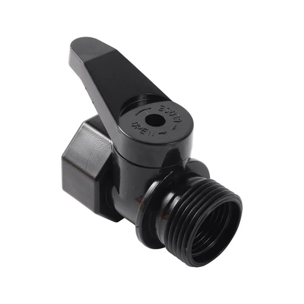 1/2" Male Thread To 8mm Hose Control Valve Garden Water Drip Irrigation Plastic Fittings Agriculture Tools Hose Adapter 1Pc