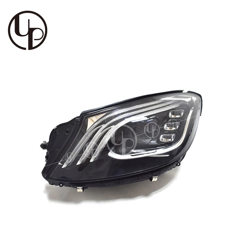 head light W222 S63 S65 от старых до новых головных огней, Головной фонарь и задний фонарь, пригодный для s-класса W222 14-19y - Color: head light