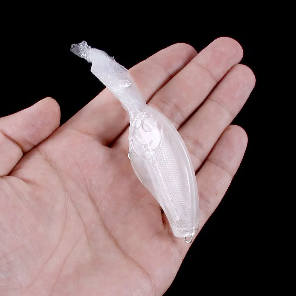 Hengjia 5 шт. 9 см 10g Неокрашенный приманки Приманка Blanks футболки для девочек глубокий