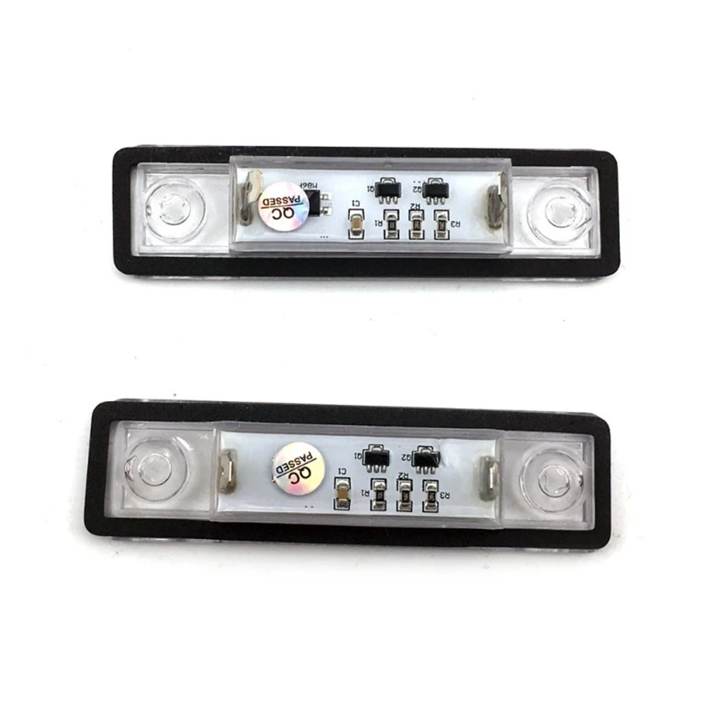 2x светодиодный Автомобильный Номерной Знак 12 в белый номерной знак лампа для