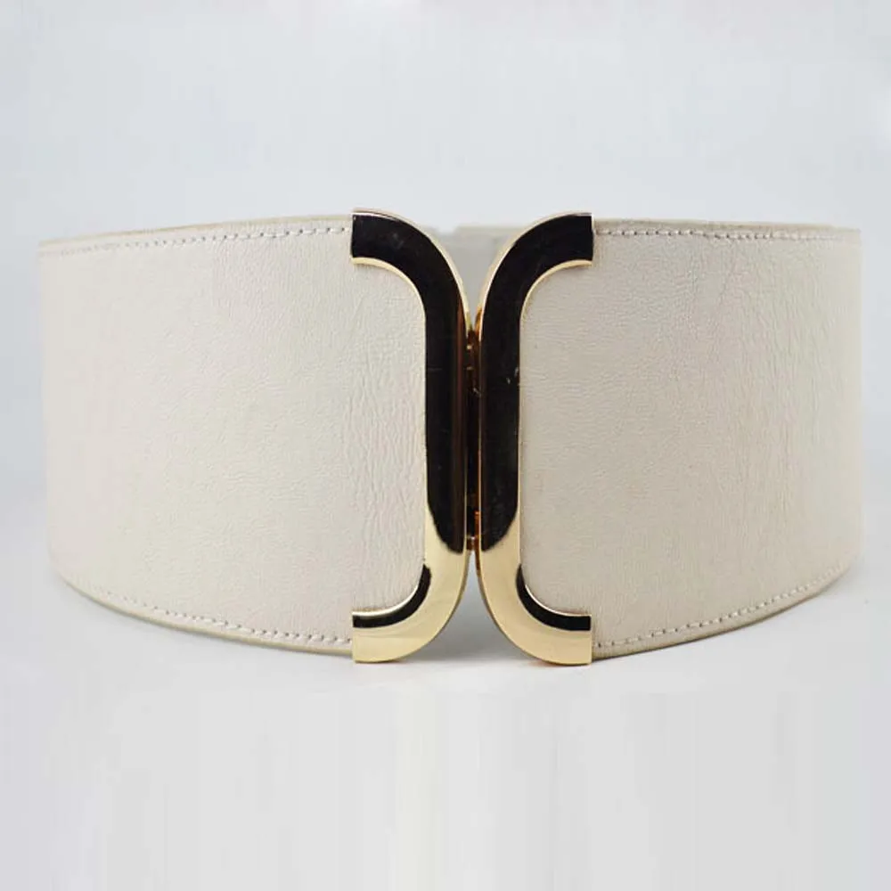 Женский короткий широкий пояс украшение эластичный Аксессуары для платья