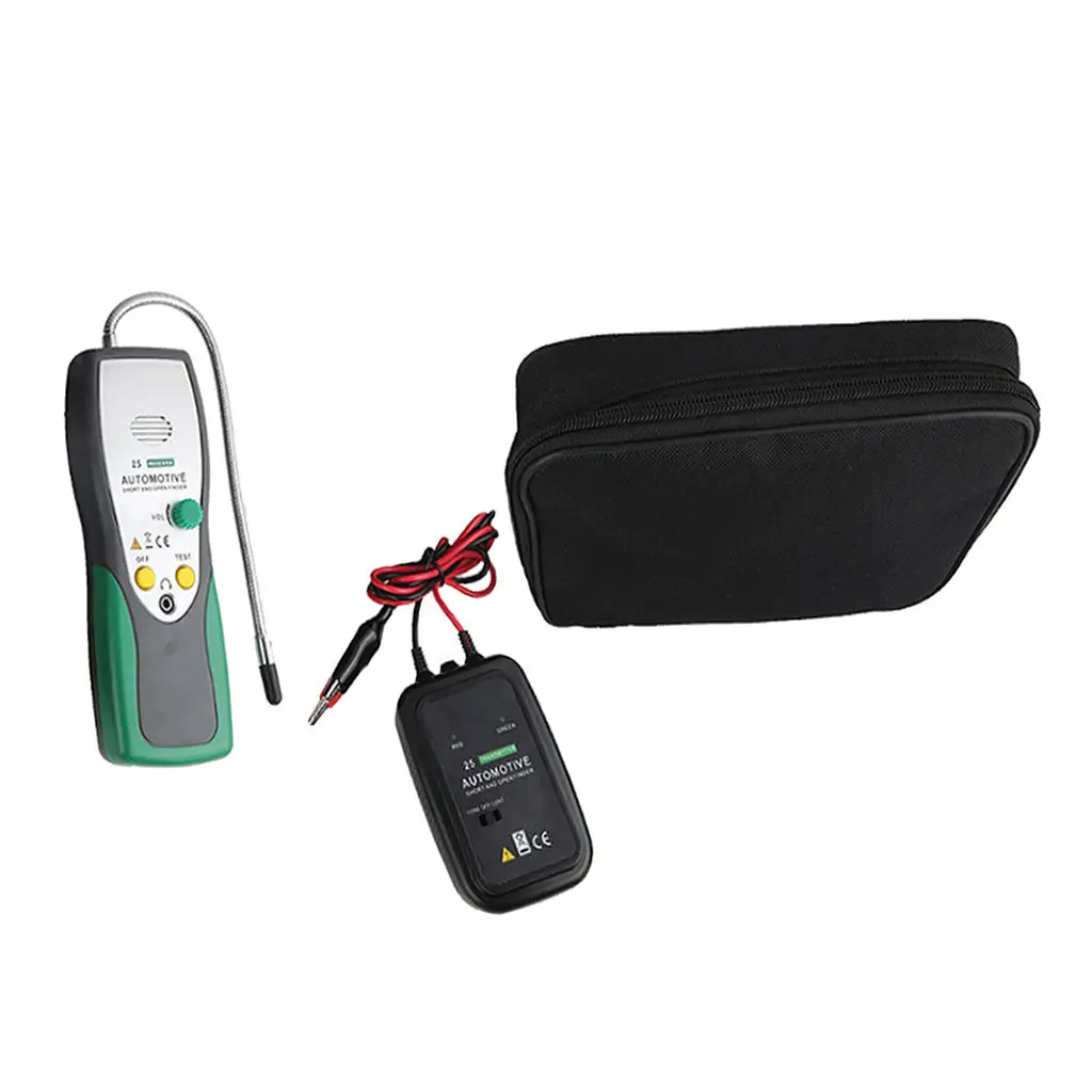 

Детектор короткого и открытого замыкания с сумкой для хранения, не требует прокола