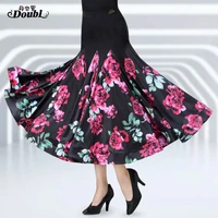 doubll new standard dance smooth ballroom dress dress skirt long evening billowing waltz tango workout dancewear elegant outfits
