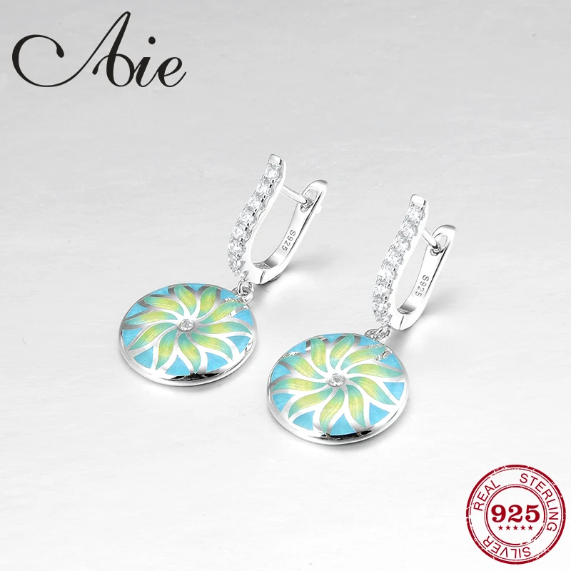 Белый и в форме сердца прозрачный CZ висящие Сережки для женщин Роскошные