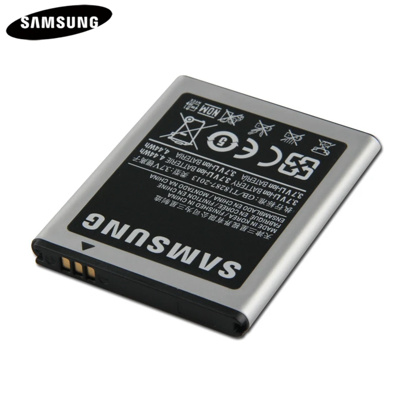 Оригинальный аккумулятор для телефона EB494353VU EB494353VA Samsung S5330 S5232 C6712 S5750 GT S5570 i559 1200
