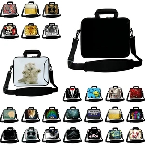 capa para notebook messenger briefcase neoprene 10 12 13 14 15 17 15 6 11 6 13 3 12 5 inch laptop shoulder strap case for lenovo free global shipping