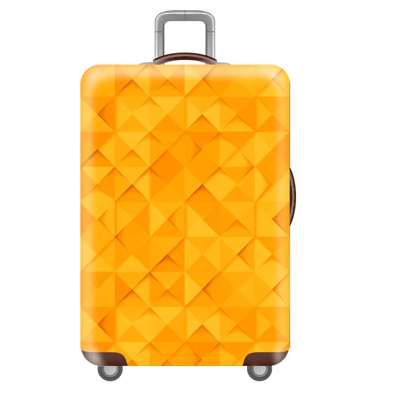 09 Luggage cover Эластичный Чехол для багажа для путешествий с цветочным узором, Защитные чехлы для багажа, уплотненный чехол для чемодана 18-32 дюйма, аксессуары для путешествий - Цвет: 09 Luggage cover