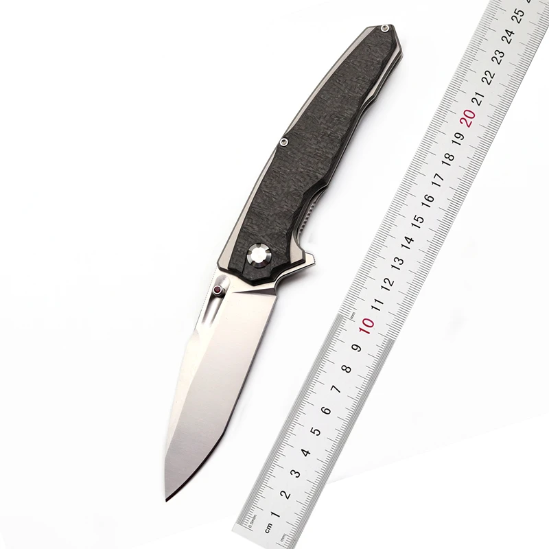 Складной нож питона DC53 резец из титанового сплава с рукояткой углеродного