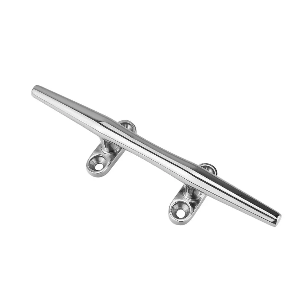 

Marine Grade 10 Inch 316 Stainless Steel Heavy Duty Hollow Open Base Cleat Bollard Boat Dock Deck Rope Cleat Marine Accessories