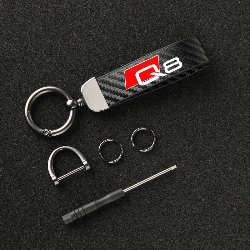 

Брелок для ключей Audi A1 A3 A4 A5 A6 A7 A8 Q3 Q5 Q7 Q8