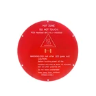 MK3 Тепловая панель 220*3 мм алюминиевый тепловой стол 12 в 120 Вт круглая печатная плата Горячая кровать для 3D-принтера