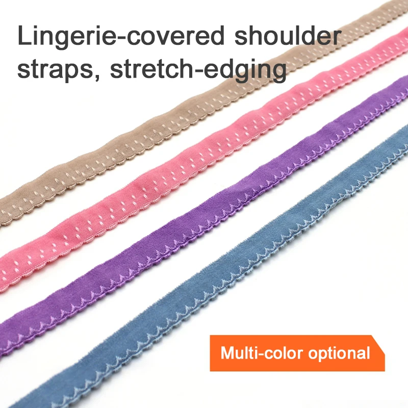 Хлопковые кружевные эластичные ремесла 8 м швейная лента нижнее белье Безель