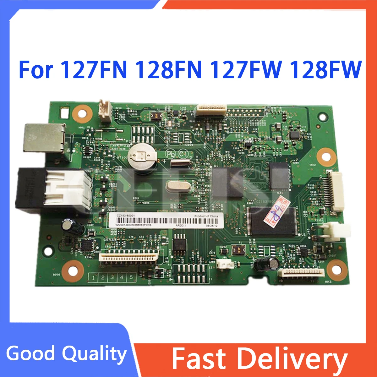 2PC X Original Formatter Board for HP LaserJet Pro MFP M127FN M128FN M128FW M127FW CZ181-60001 CZ183-60001 print part on sale | Компьютеры