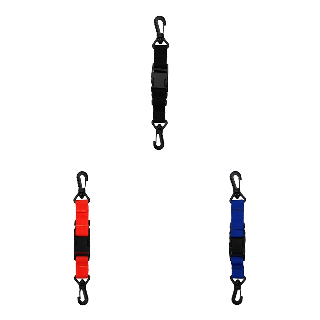 

Adjustable Durable Scuba Diving Anti-Dropped Hand Wrist 2 Hooks Grip Strap Lanyard for Underwater Camera Mobile Phone