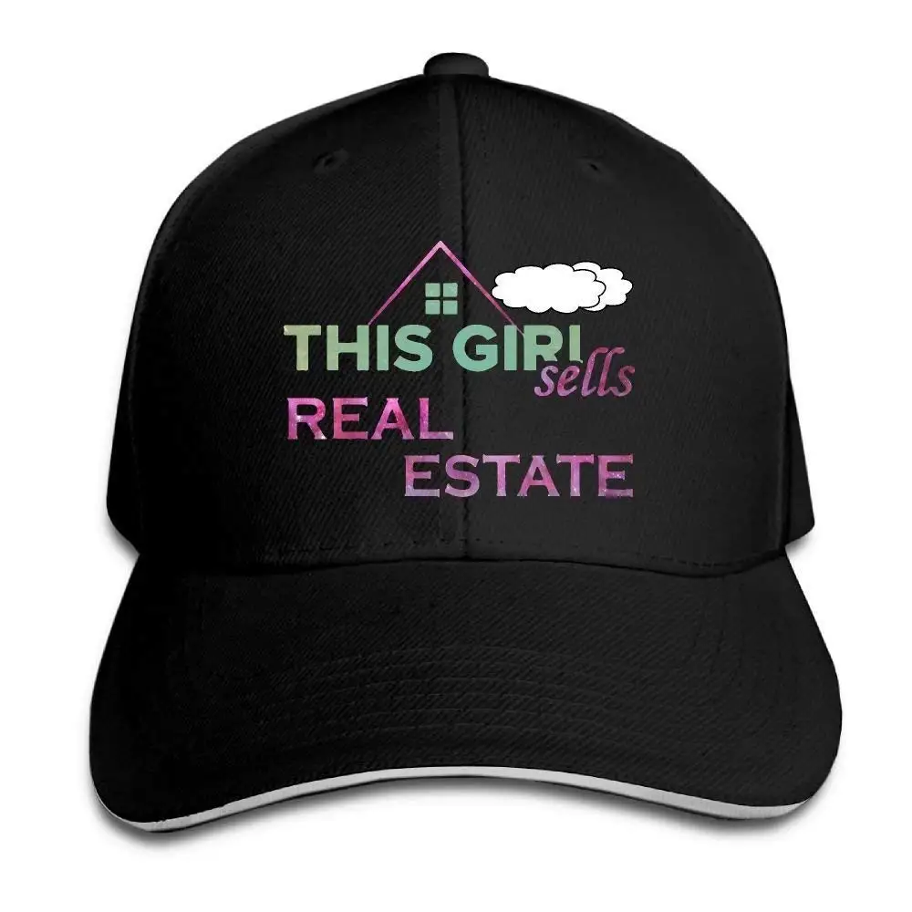 Sandwich Funny Realtor Gift Durable Baseball s Adjustable Peaked Trucker | Аксессуары для одежды