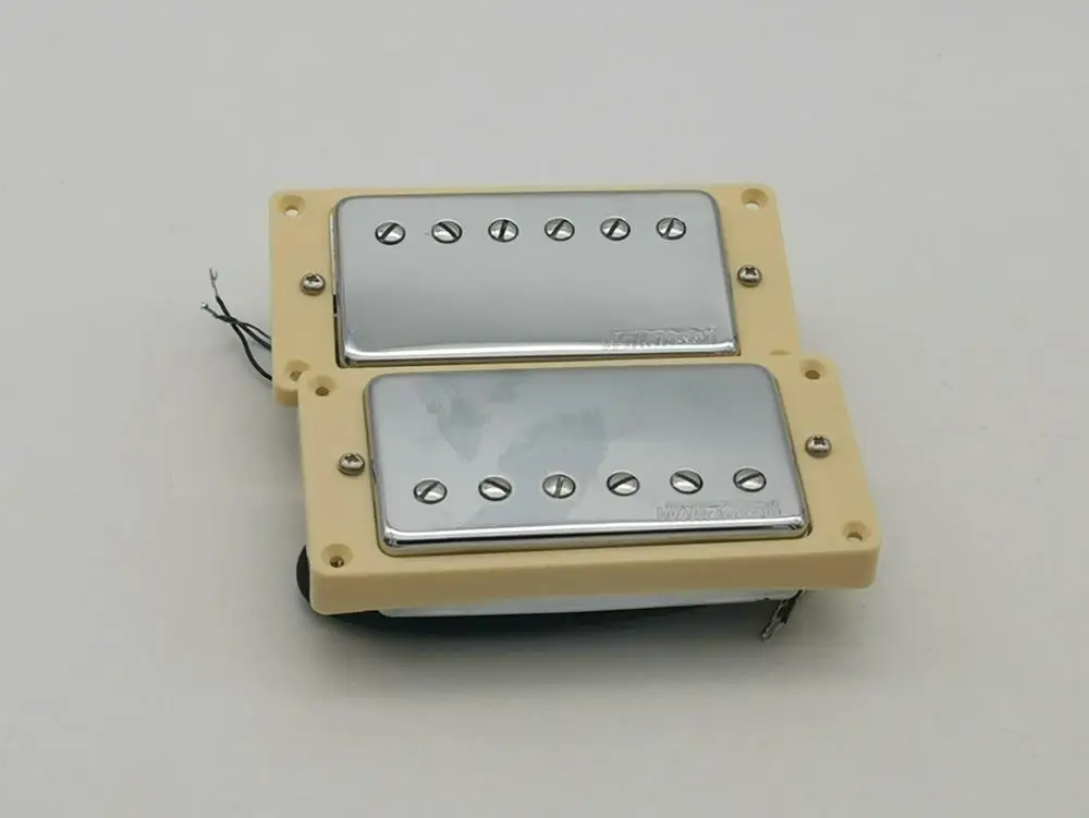 WVC Chrome set Гитарные звукосниматели, оригинальные звукосниматели Wilkinson Alnico V Humbucker, звукосниматели с одной катушкой, металлические звукосниматели rock, сделанные в Корее - Цвет: WVC Chrome set